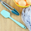 Heat Resistant Silicone Spoon Silicone Spatula & Silicone Tong Set of 2 Manufactory